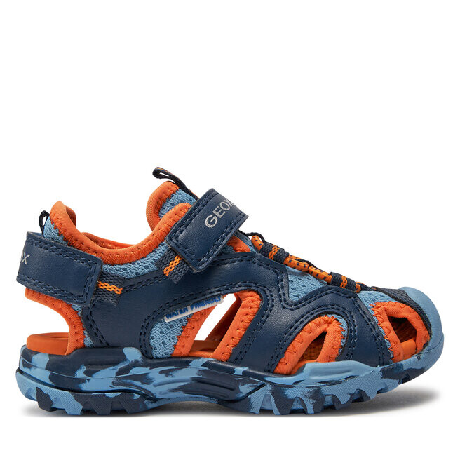

Сандалии Geox J Borealis Boy J450RC 014BU C0573 M Lt Blue/Orange, синий