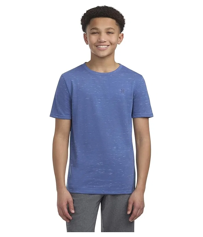 Футболка с круглым вырезом Cloud Slub Hurley Kids, Black/White