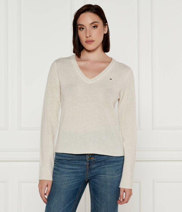 

Шерстяной свитер Regular fit Tommy Hilfiger, желтый