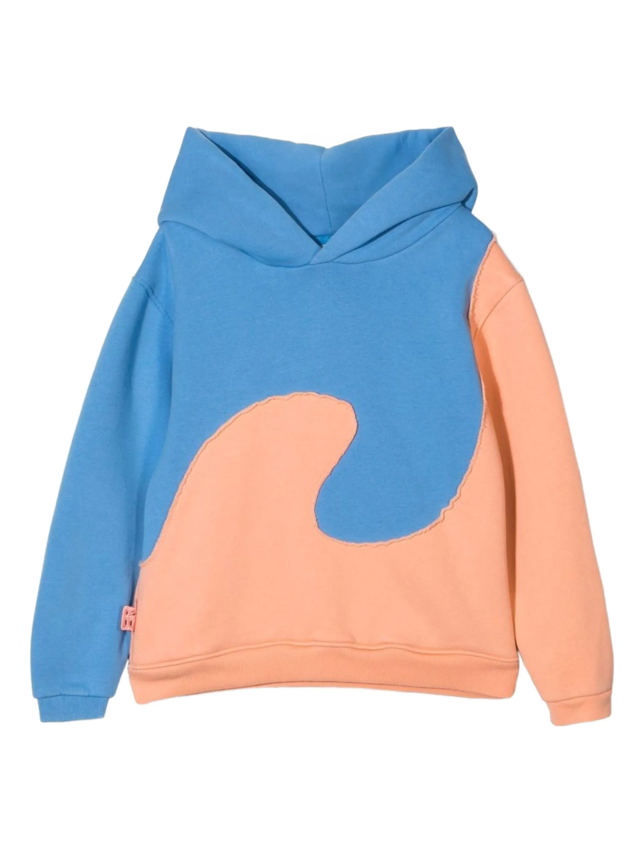 

Худи в стиле колор-блок Erl Kids, синий