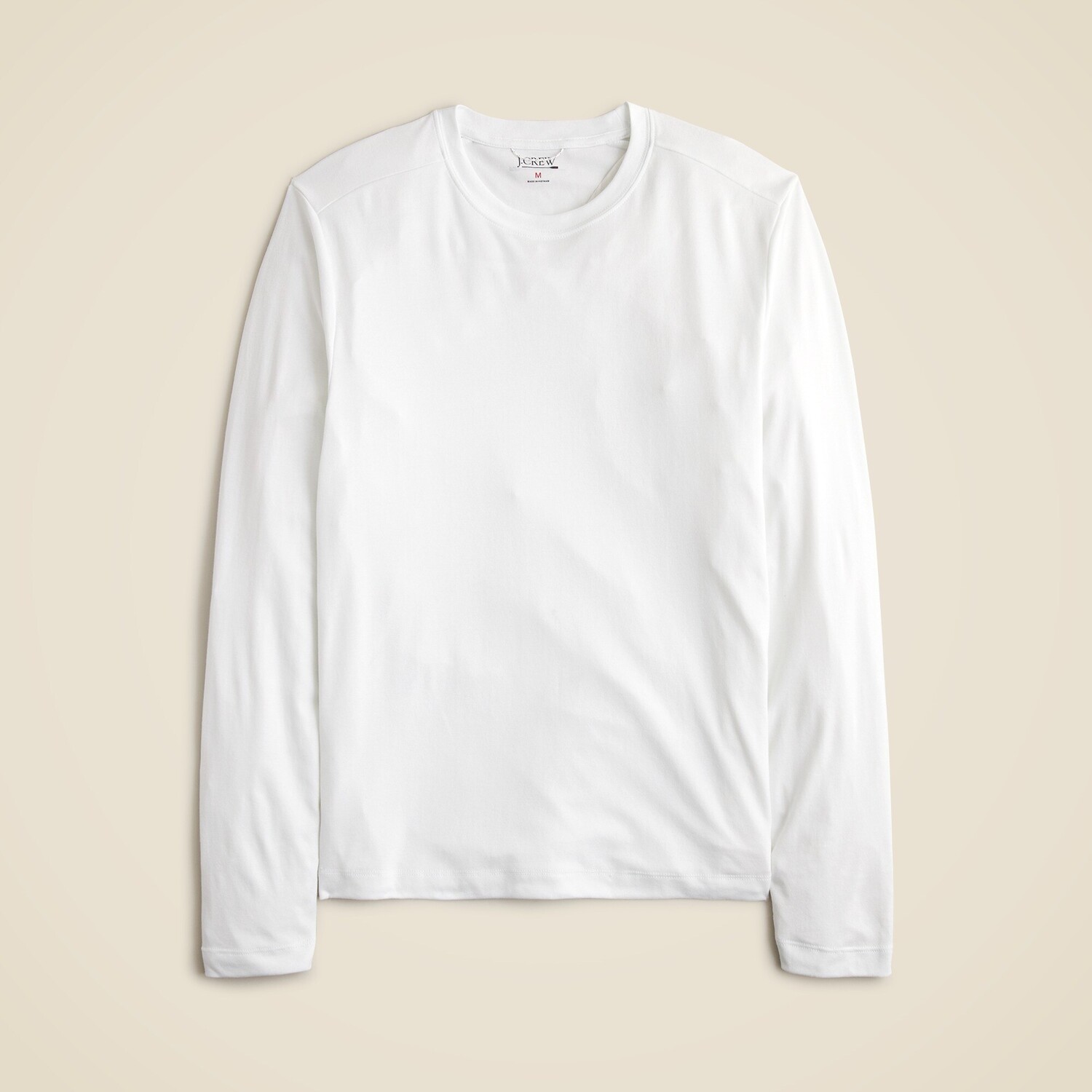 

Футболка с длинным рукавом и технологией Coolmax J.Crew, белый