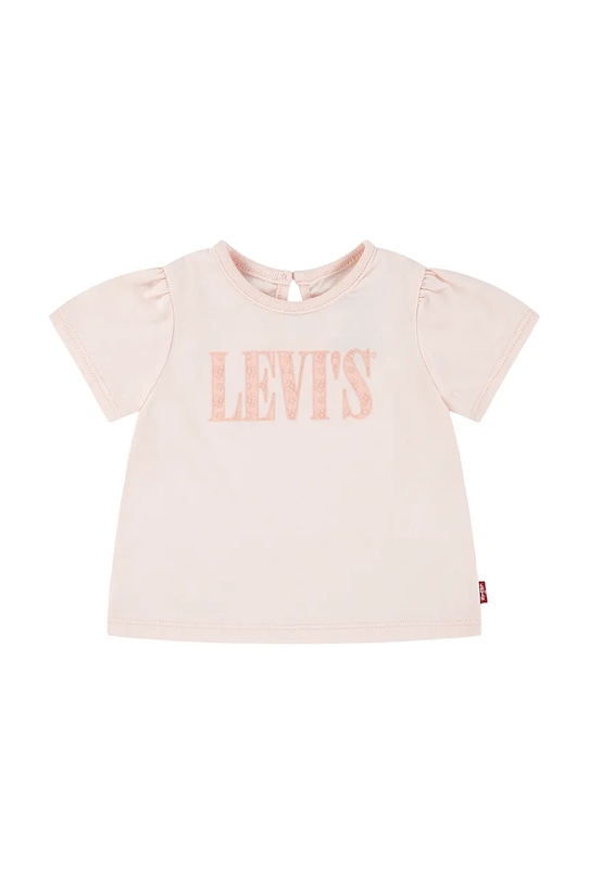 

Футболка для младенцев SS SMOCKED SLV TEE Levi'S, розовый