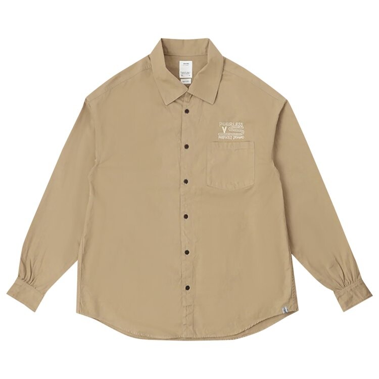 

Рубашка Visvim Palmer Shirt, бежевый