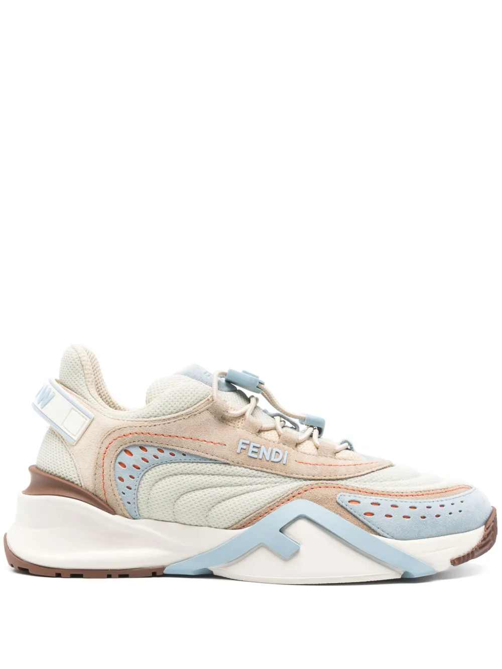 Кроссовки Flow FENDI, нейтральный