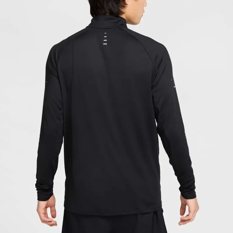 Stride Men's Dri-FIT 1/4-Zip Running Top Nike, черный — фото 4