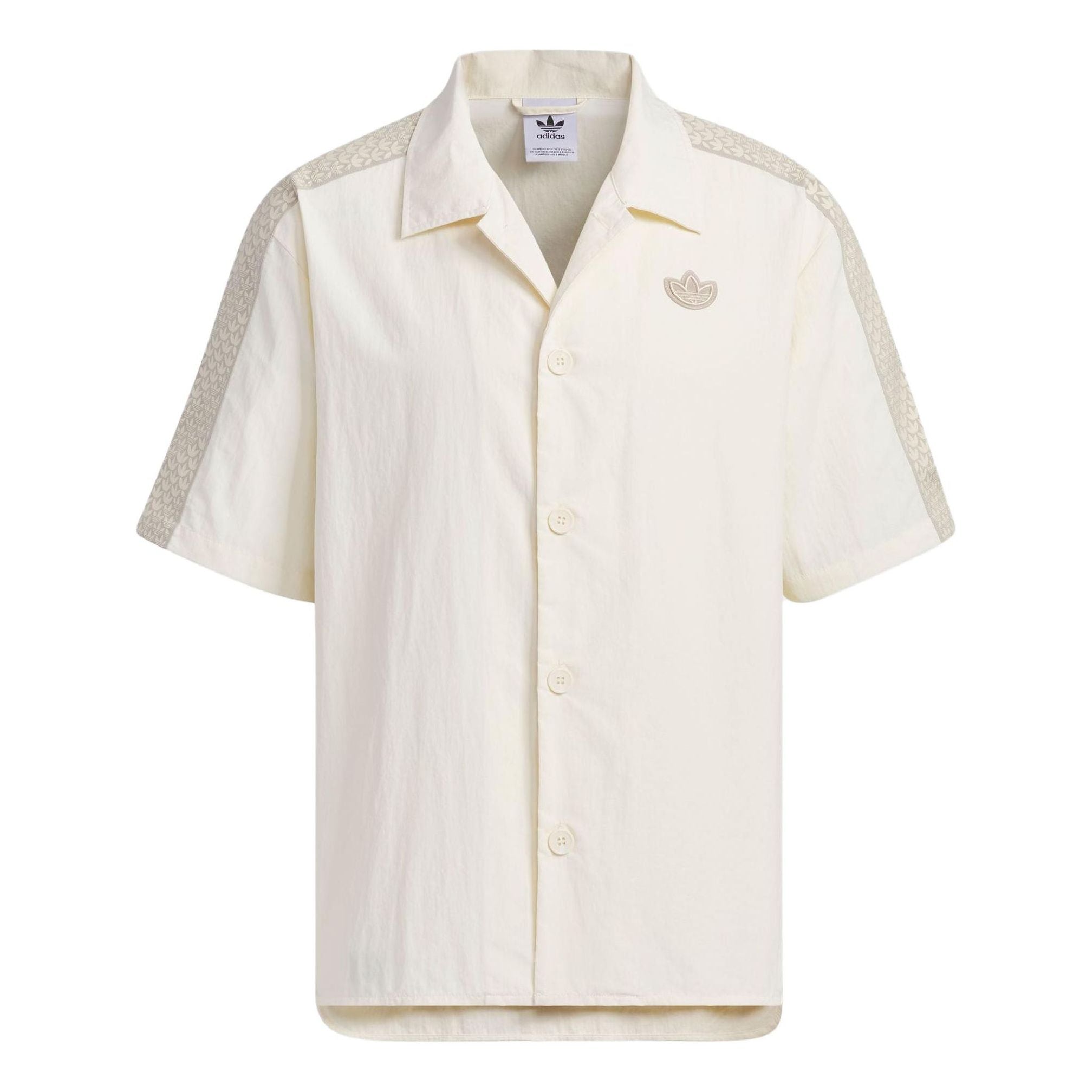 

Рубашка adidas originals Monogram Shirt Logo 'White' IN1032, белый
