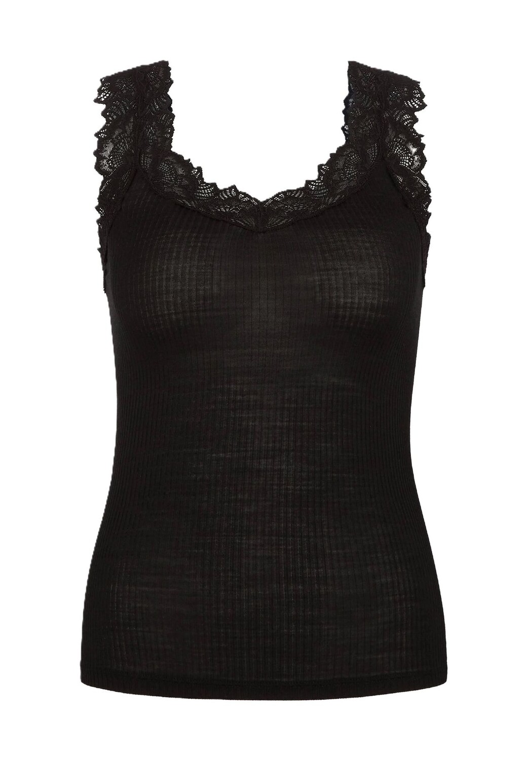 

Майка Silky Wool Joy, с содержанием шелка, женская CALIDA, цвет 996 Ws Schwarz