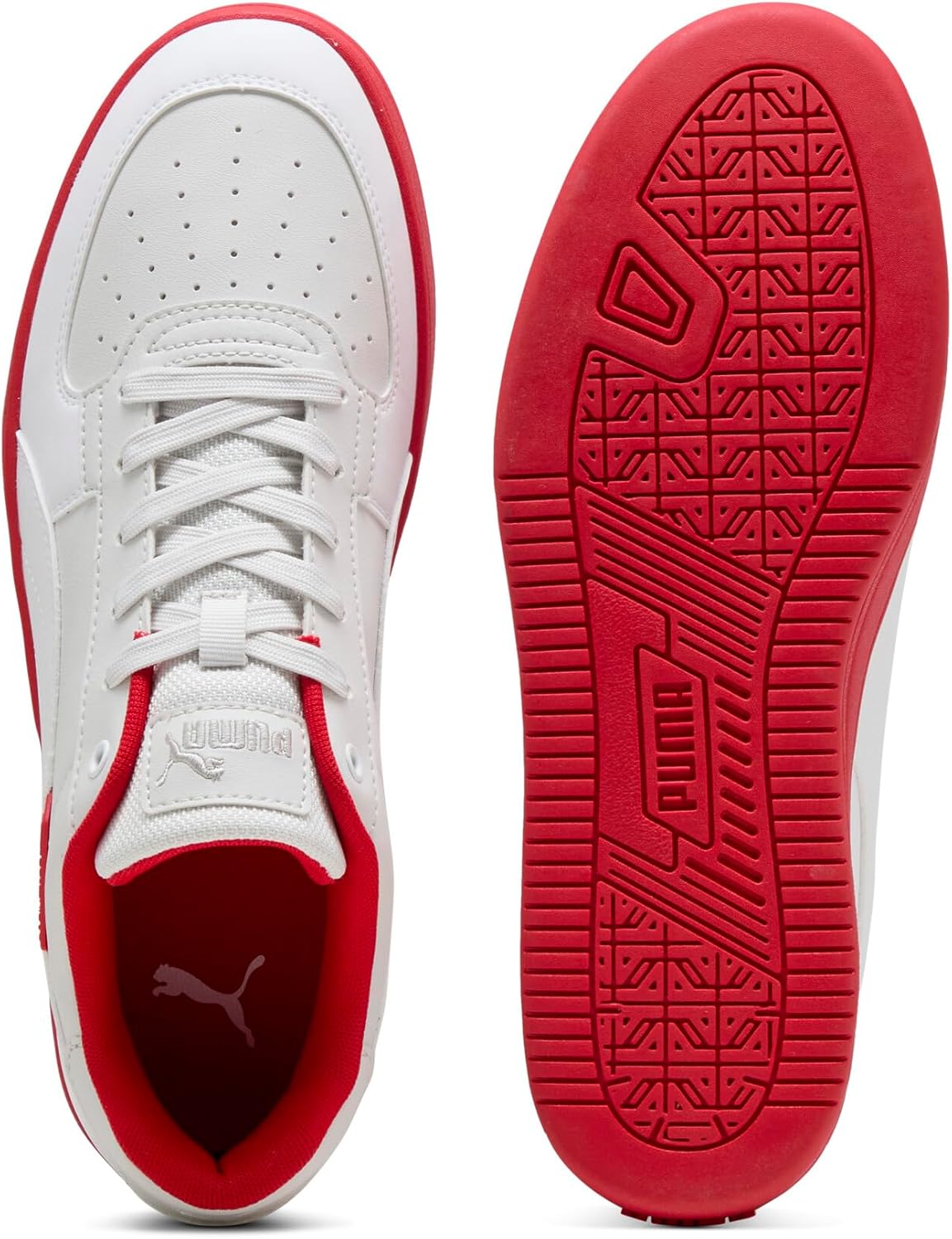 Мужские кроссовки Puma Formula 1 Caven 2.0, белый/серый — фото 4