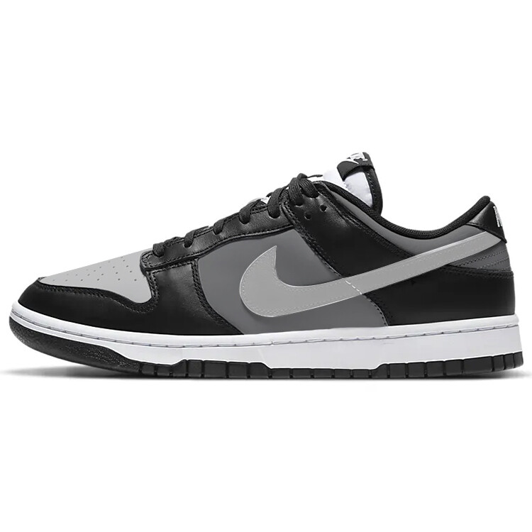 

Кроссовки Nike Dunk Skateboarding Shoes Unisex Low-top Black/grey, черный/белый