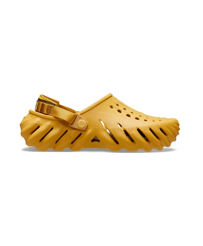 

Сандалии на плоской подошве Crocs, желтый