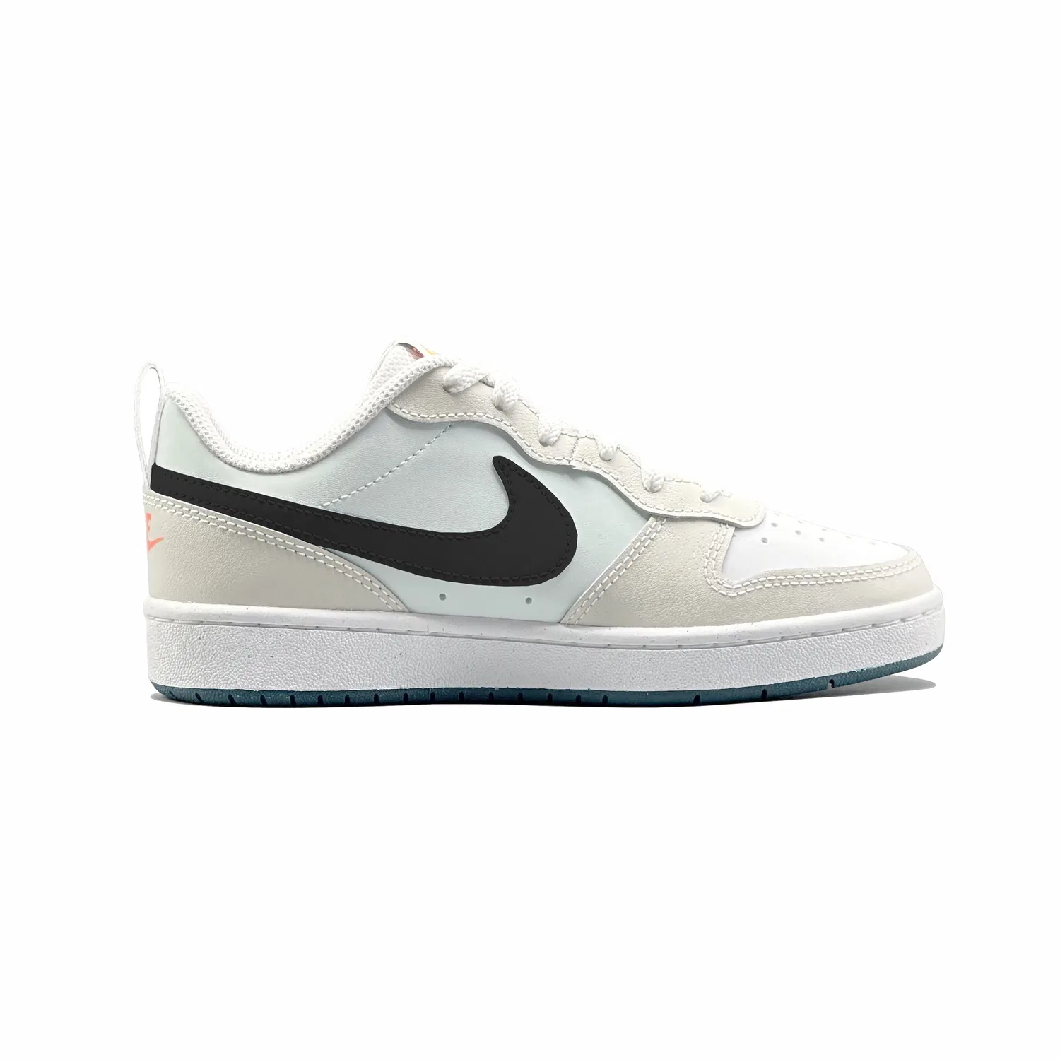 Кроссовки для скейтбординга Court Borough 2 Matcha Maris Sal Leather Low top Kids', унисекс Nike, Light Green — фото 3
