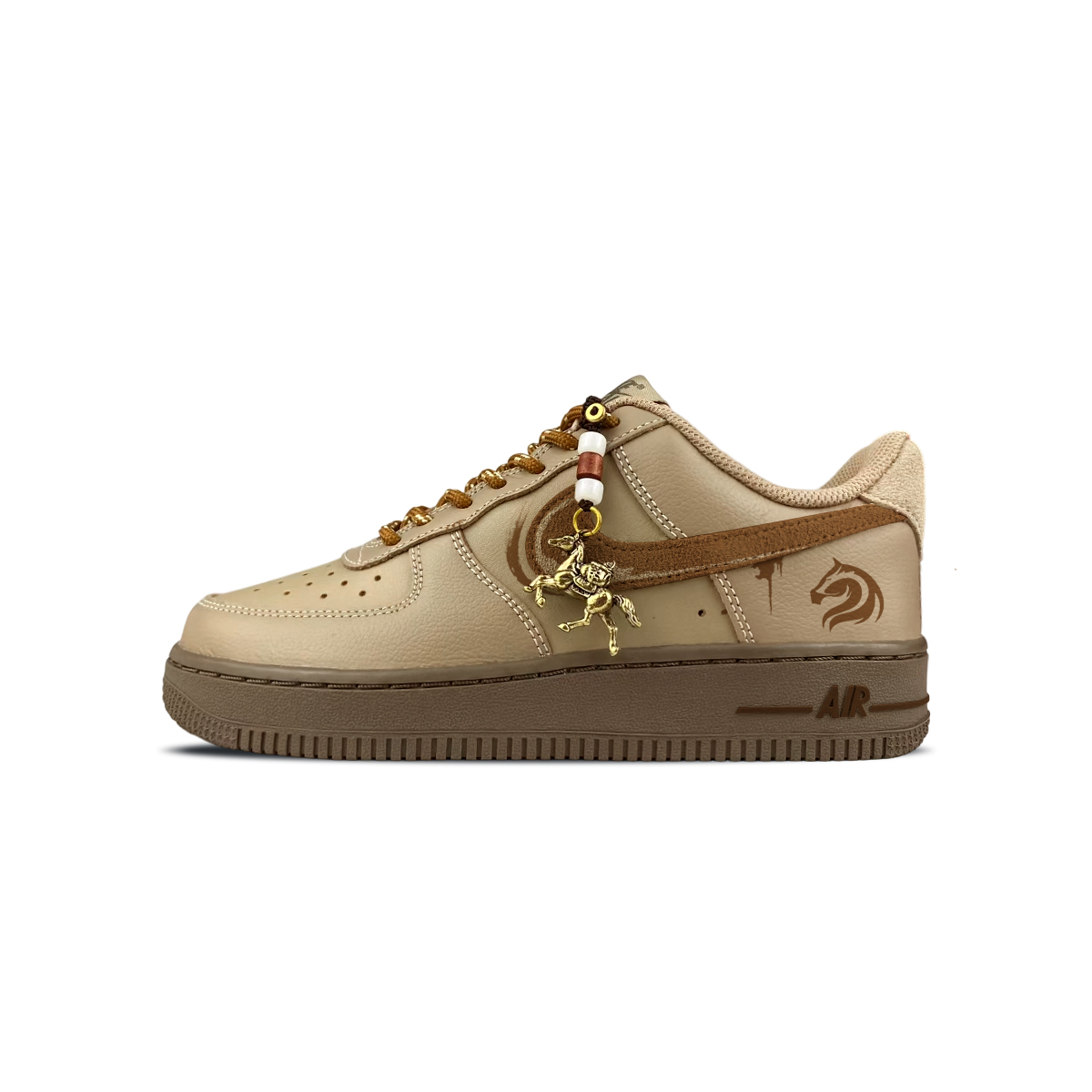

Nike Кроссовки для скейтбординга Air Force 1 Lv8 Abrasion Resistant Low top Unisex Wheat