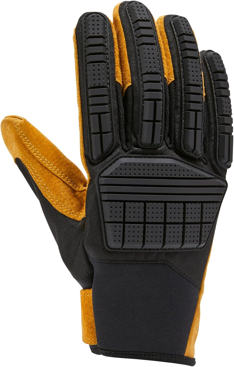 

Мужские перчатки Carhartt Storm Defender с защитой костяшек пальцев из искусственной кожи, Black Barley