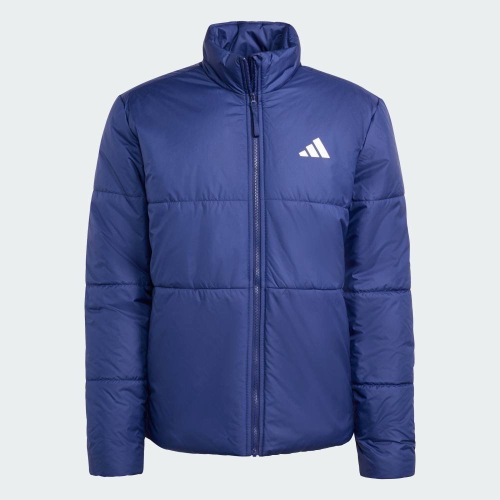 Утепленная куртка BSC Climawarm с тремя полосками Adidas, blue — фото 4