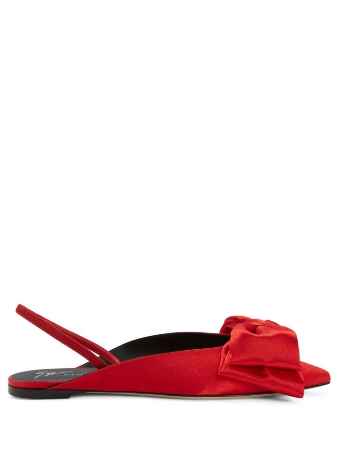 Giuseppe Zanotti босоножки Johanna с бантом, красный