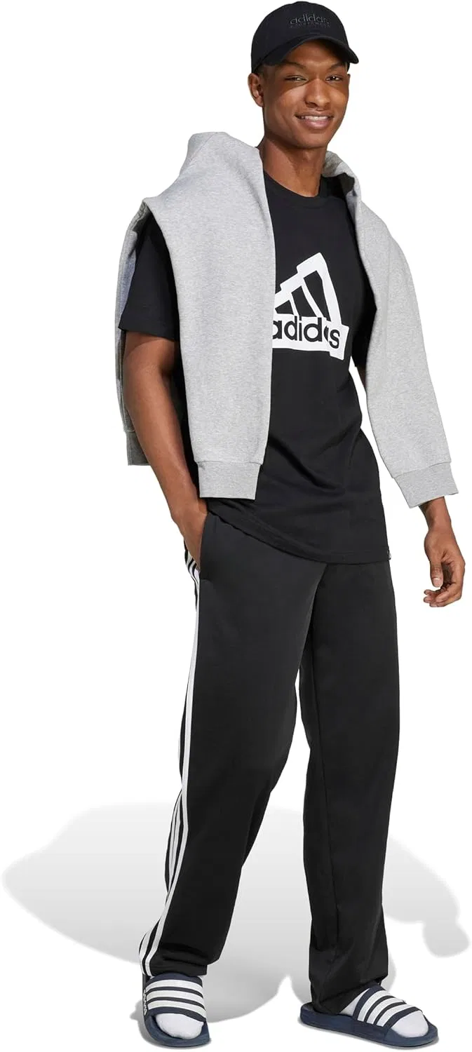 Футболка Adidas Modern Essentials с принтом, черный — фото 2