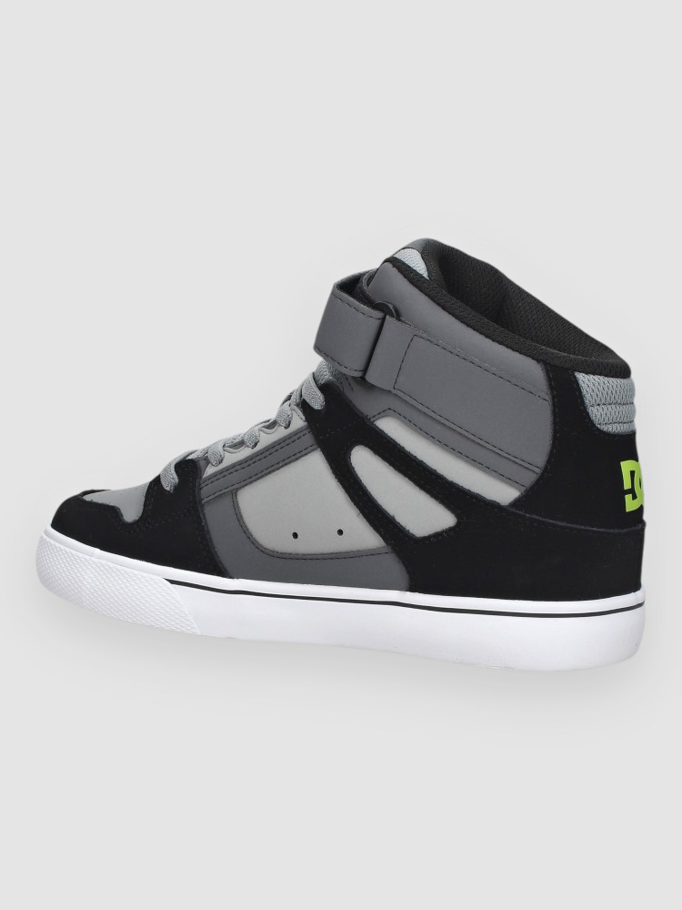 Кеды DC Pure High-Top EV Kids Skateschuhe, black/grey — фото 2