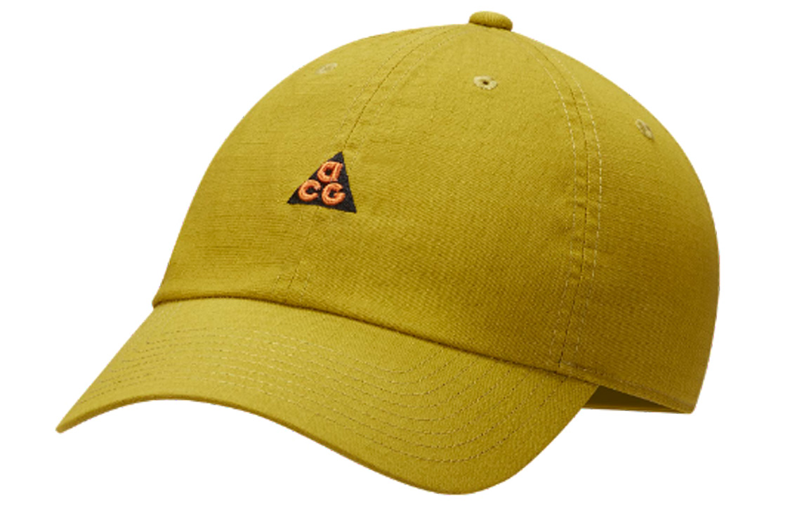 

Хлопковая бейсболка с нейлоном, эластаном и полиэстером унисекс желтая Nike