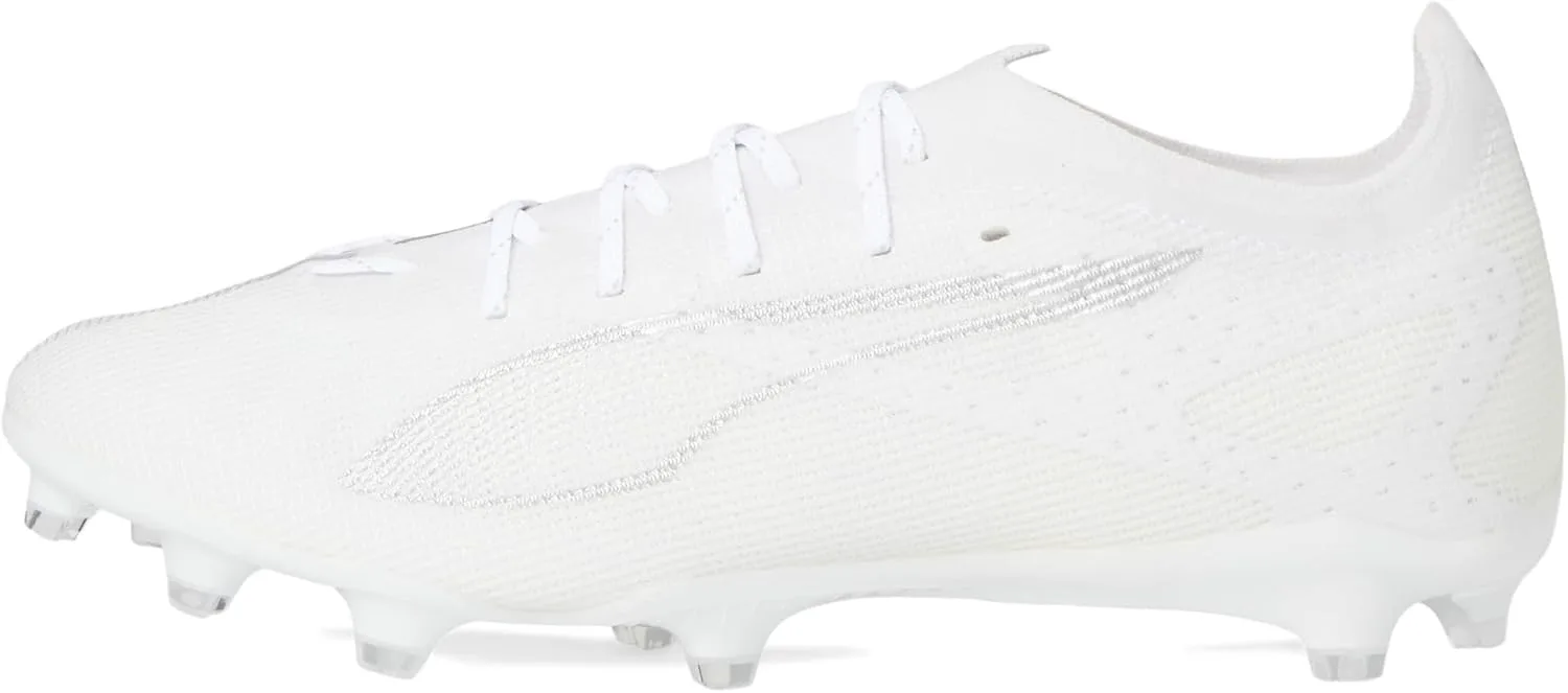 Футбольные бутсы Puma Men's Ultra 5 Pro для твердого грунта, белый — фото 4