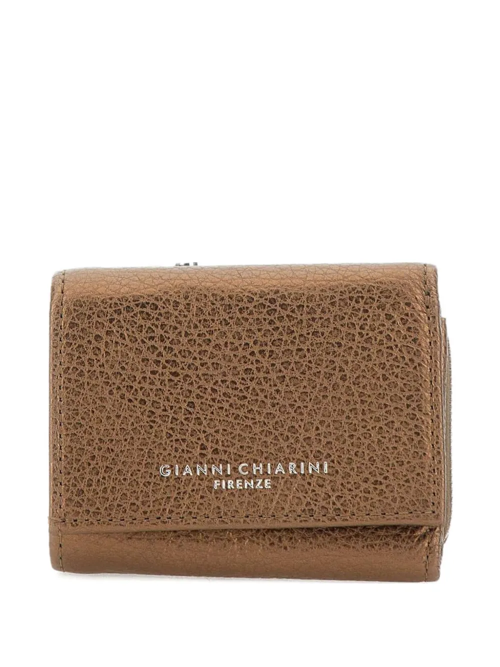 

Кошелек с логотипом GIANNI CHIARINI, коричневый
