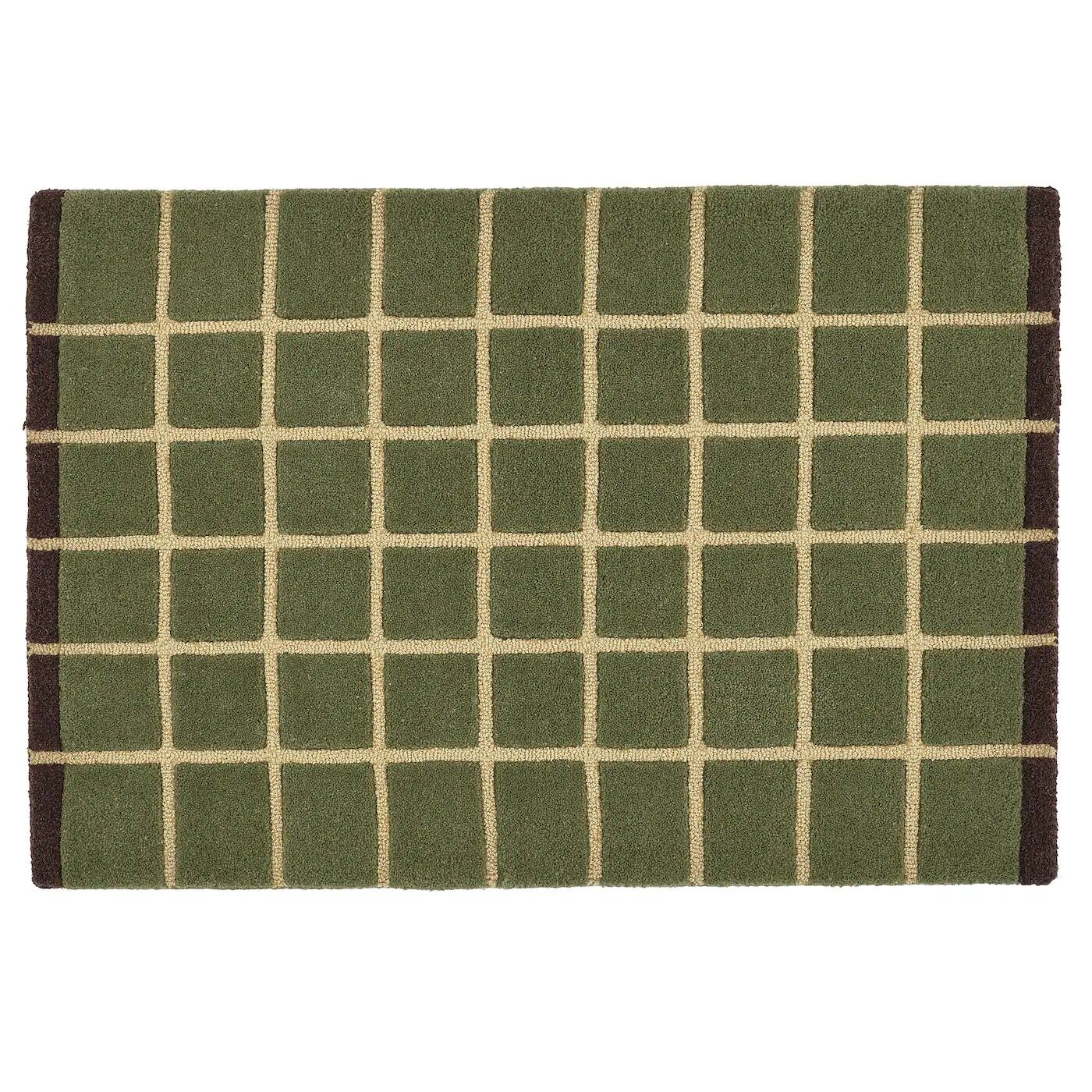 

Коврик для дома, зеленый, 40x60 см, POSTKONTOR IKEA