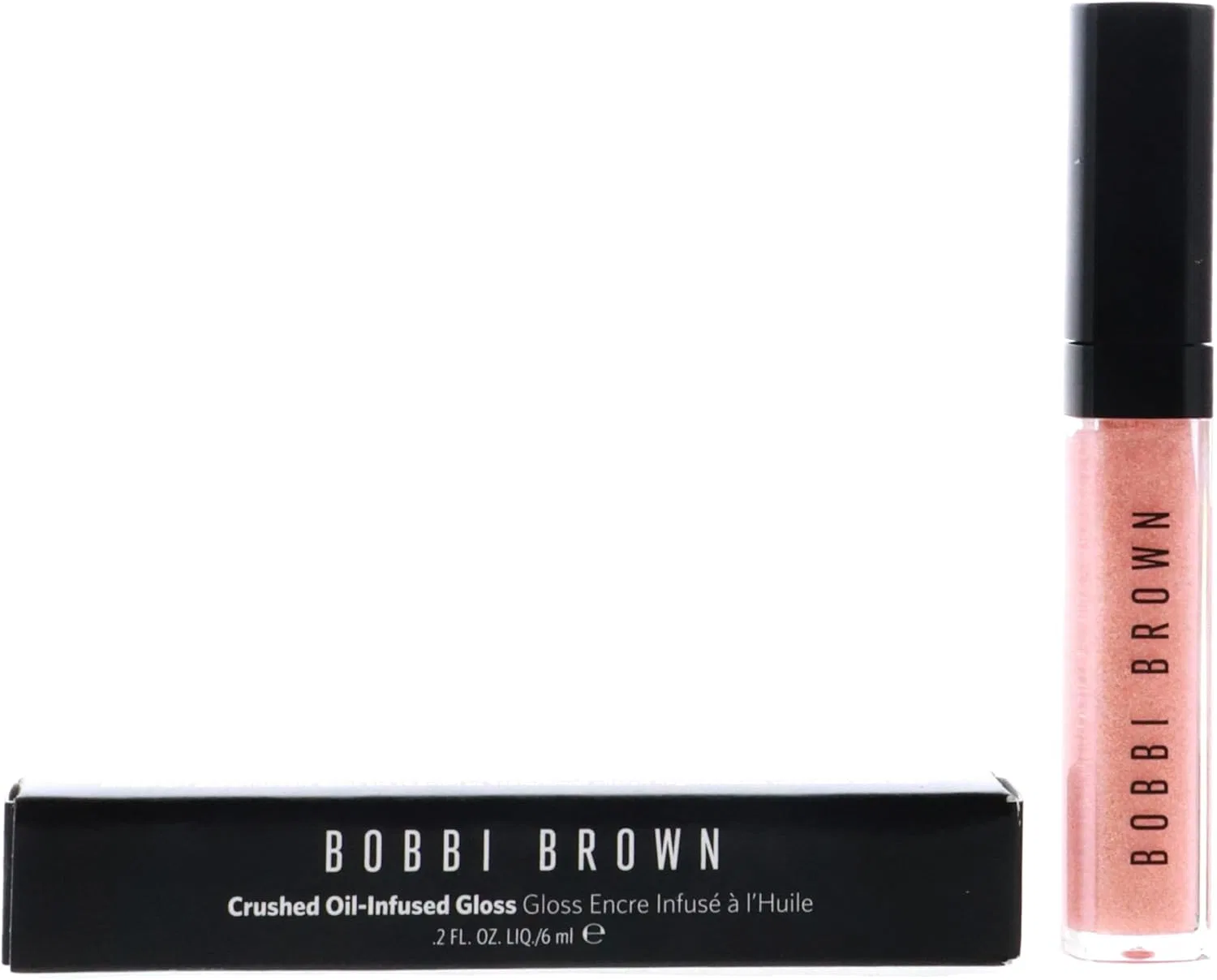 Блеск для губ Bobbi Brown Crush Oil Infused Gloss Shi ммer Bear Sparkle, 6 мл, розовый