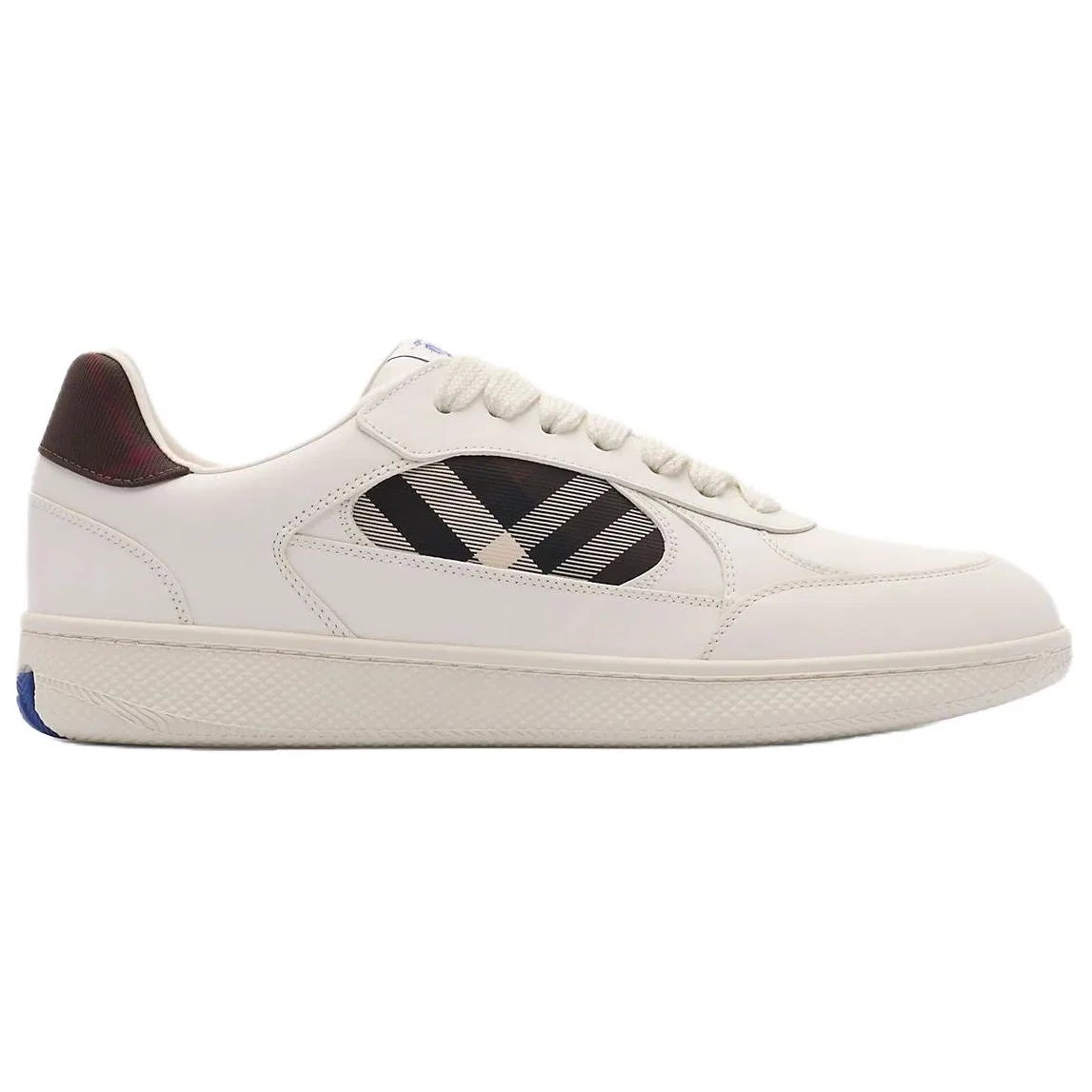Кеды Terrace Leather Low Top Burberry бежевый — фото 3