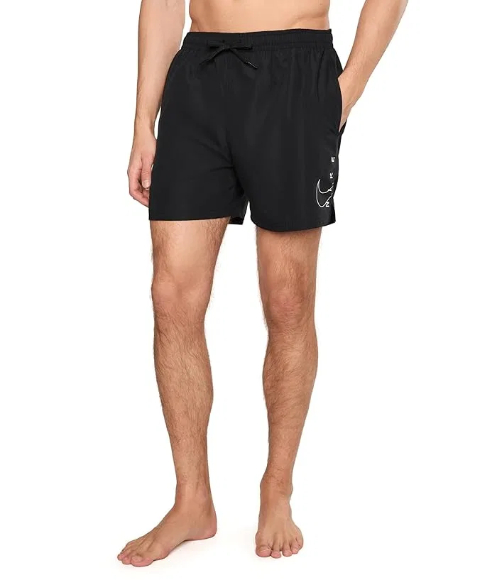 Плавки Breaker Swoosh Break 5" Brief Lined Volley Nike, Black
