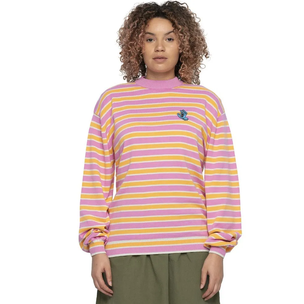 

Свитер Santa Cruz Crew mini hand knit, розовый