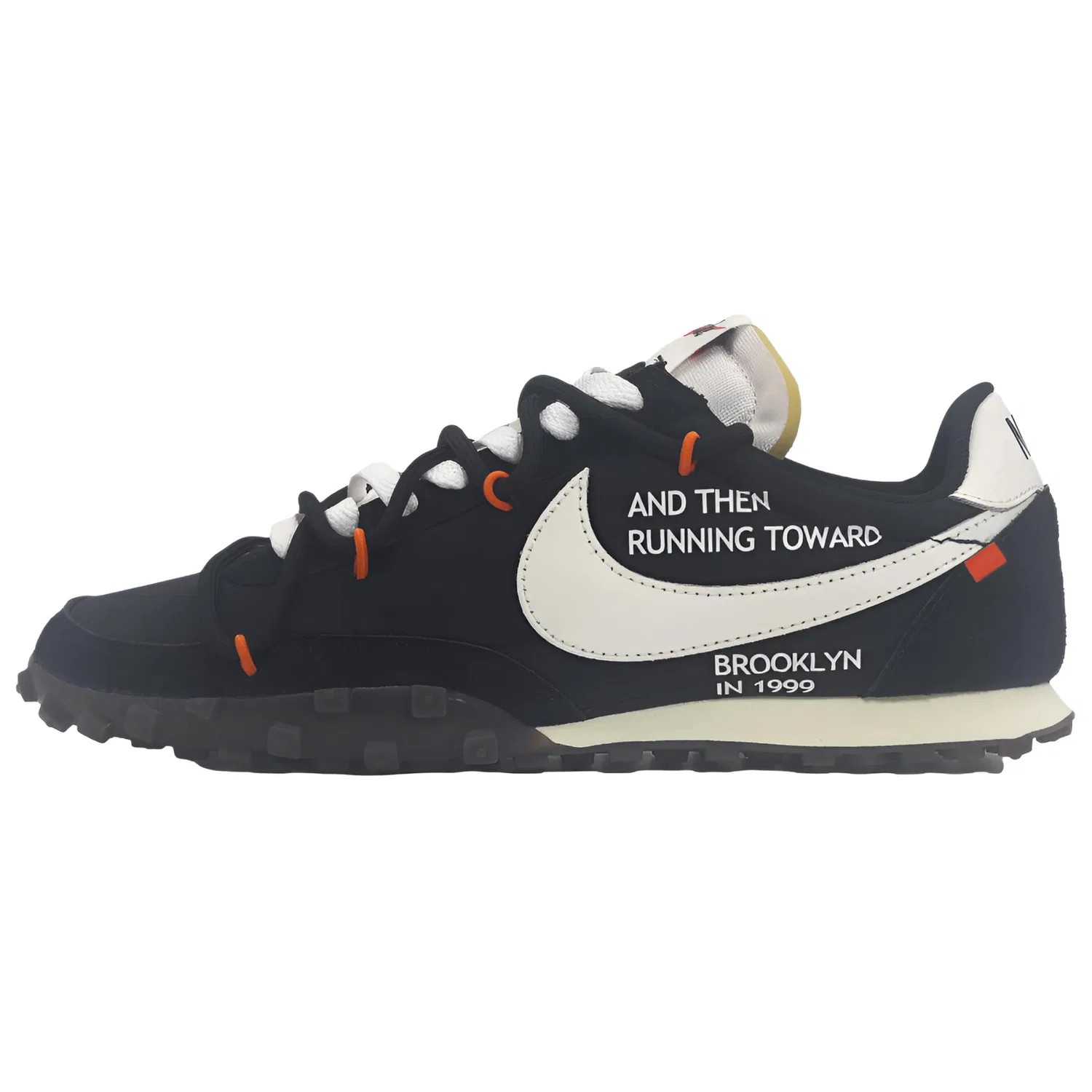 Кроссовки спортивные Nike Waffle Racer BKLYN Black