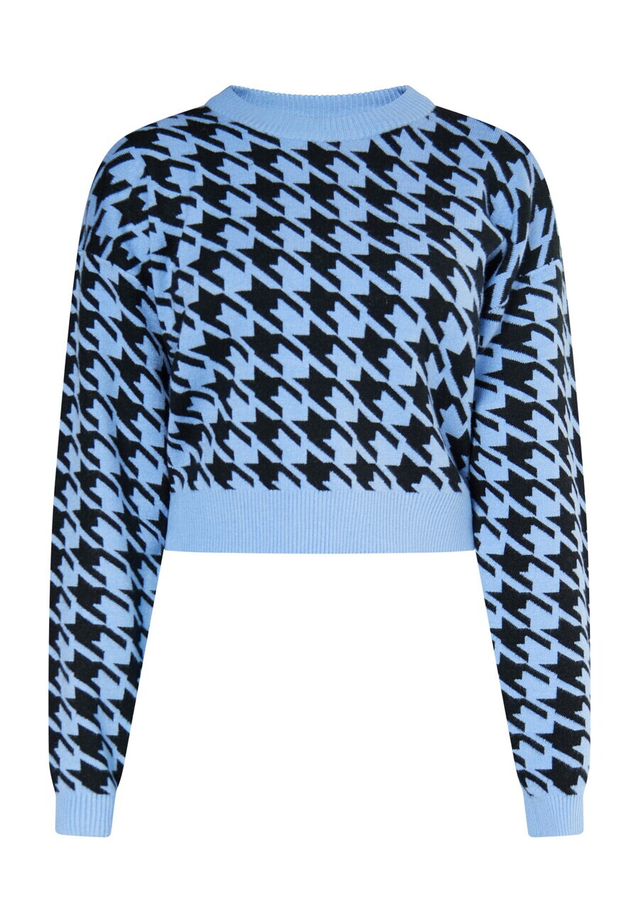 

Тонкий вязаный свитер ROCKEASY Sweater, небесно-синий