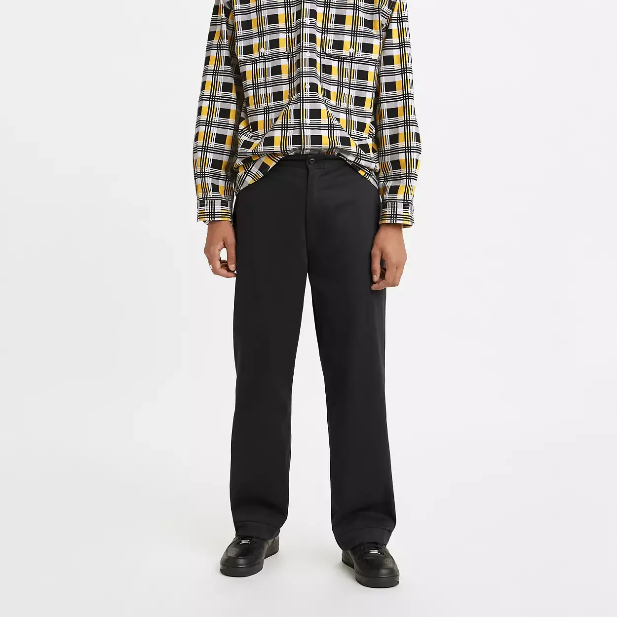 Levi’s FW22 Повседневные брюки мужские черные Levis — фото 4