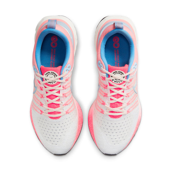 Кроссовки react infinity run flyknit 2 Nike, розовый — фото 4