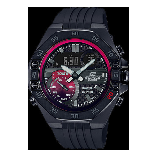 

Часы CASIO EDIFICE Quartz Waterproof Sports Sapphire Crystal Mens Black Analog, черный