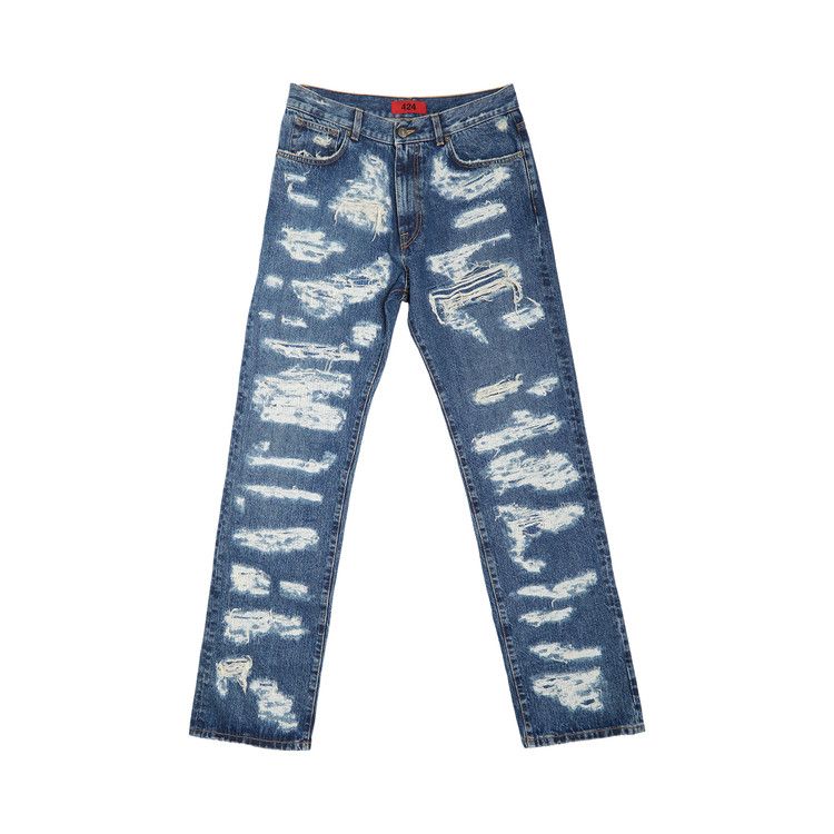 

Брюки 424 Ripped Denim, Blue