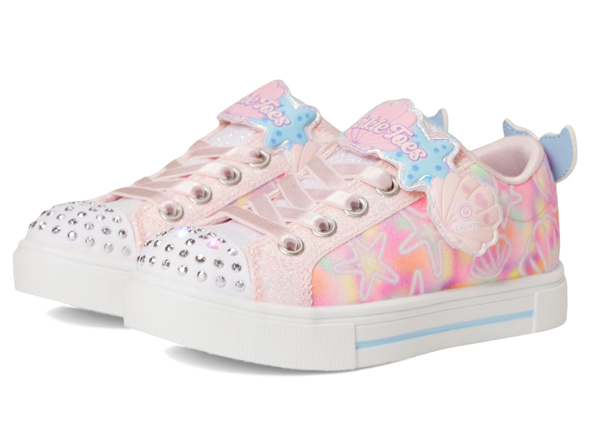 

Кроссовки SKECHERS KIDS Twinkle Sparks - Underwater Magic 314824L, Light Pink/Multi