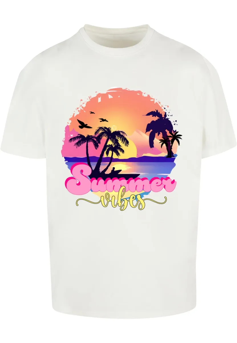 

Футболка Merchcode "Мужская футболка Merchcode Summer Vibes Sunset Heavy Oversized ", цвет Ready For Dye