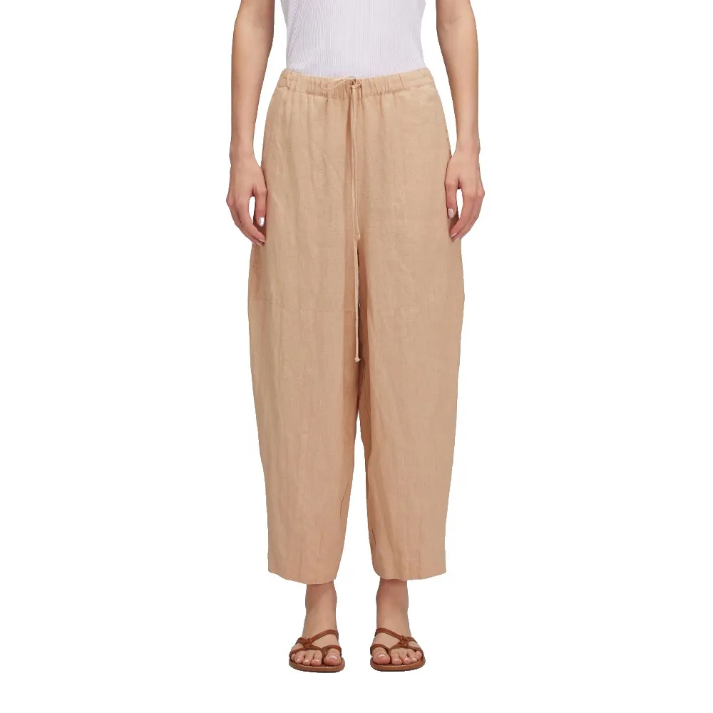 

Брюки Sundek Linen with adjustable elasticated waistband, бежевый