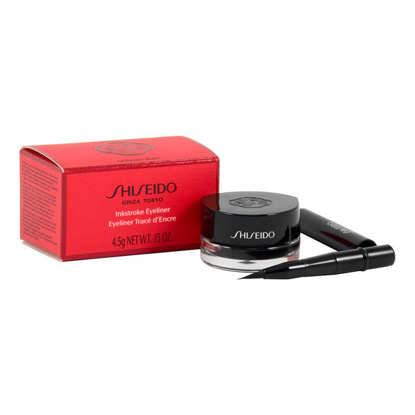 

Shiseido, Inkstroke, кремовая подводка для глаз BK901 Shikkoku Black, 4,5 г