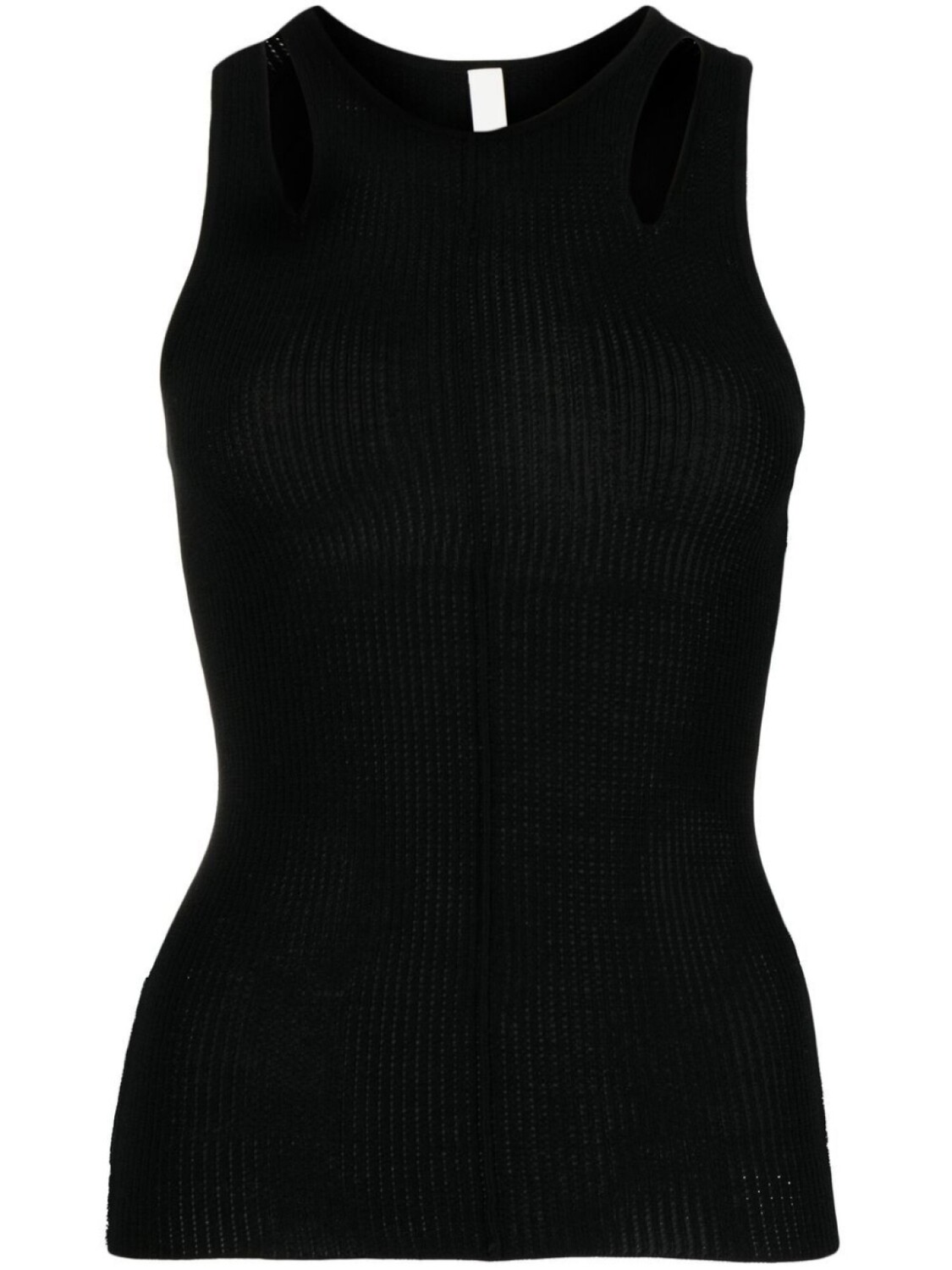 

Топ в рубчик Dion Lee, черный