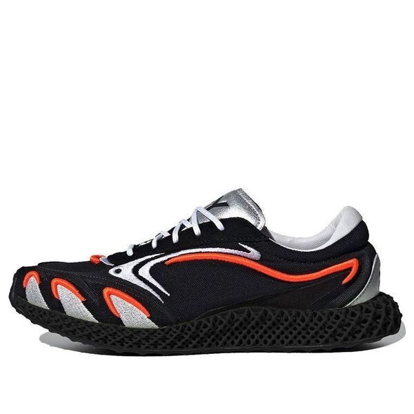 

Кроссовки y-3 runner 4d 'solar orange' Adidas, черный