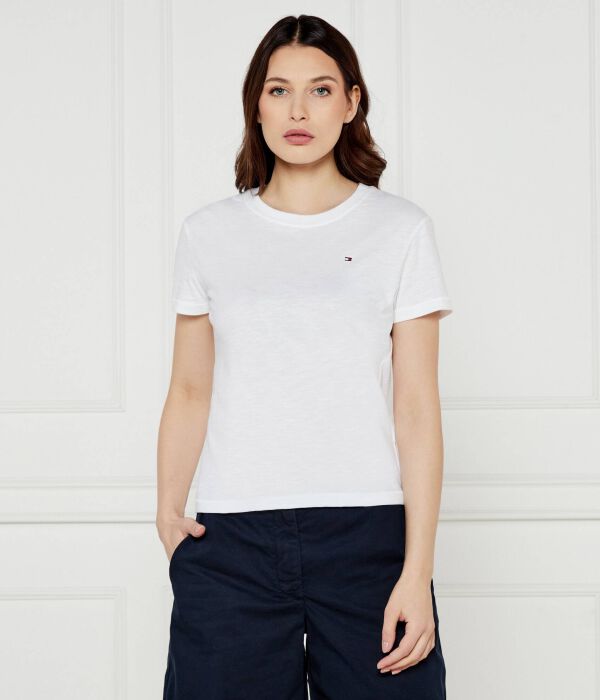 

Футболки Slim fit Tommy Hilfiger, белый