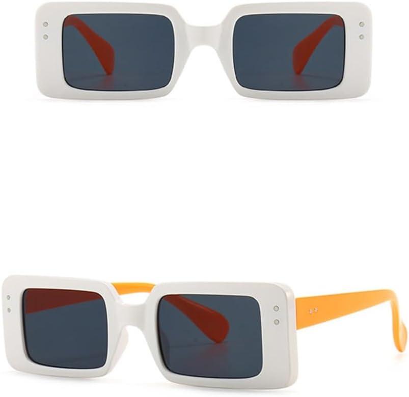 

Солнцезащитные очки Rivet для женщин в винтажном стиле, прозрачная оправа, солнцезащитные очки для мужчин и женщин с защитой от УФ-излучения UV400, M392 Generic, M-600