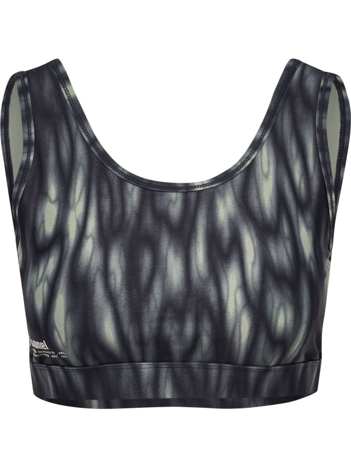 

Спортивный бюстгальтер "Hiit Aop Intensity Bra" зеленого цвета Hummel