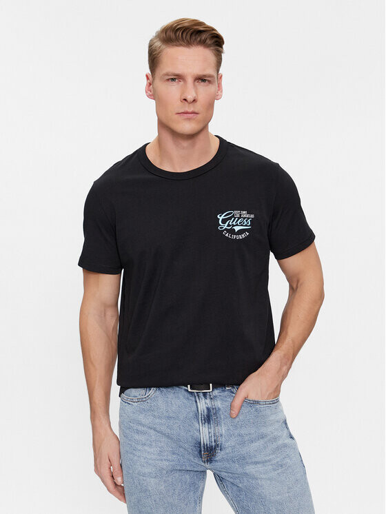 

Футболка стандартного кроя Guess, черный