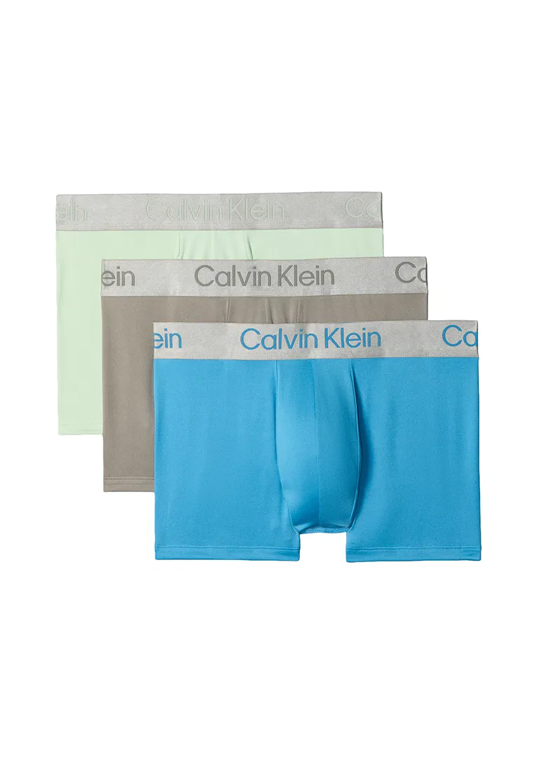 Трусы, 3 штуки в упаковке, Calvin Klein, синий