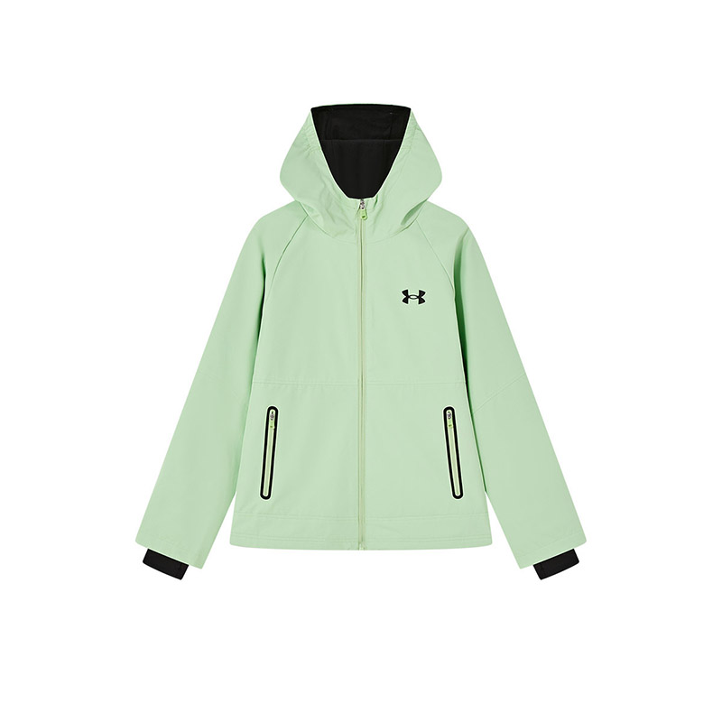 

Ветровка для тренировок подростков Under Armour, светло-зеленый