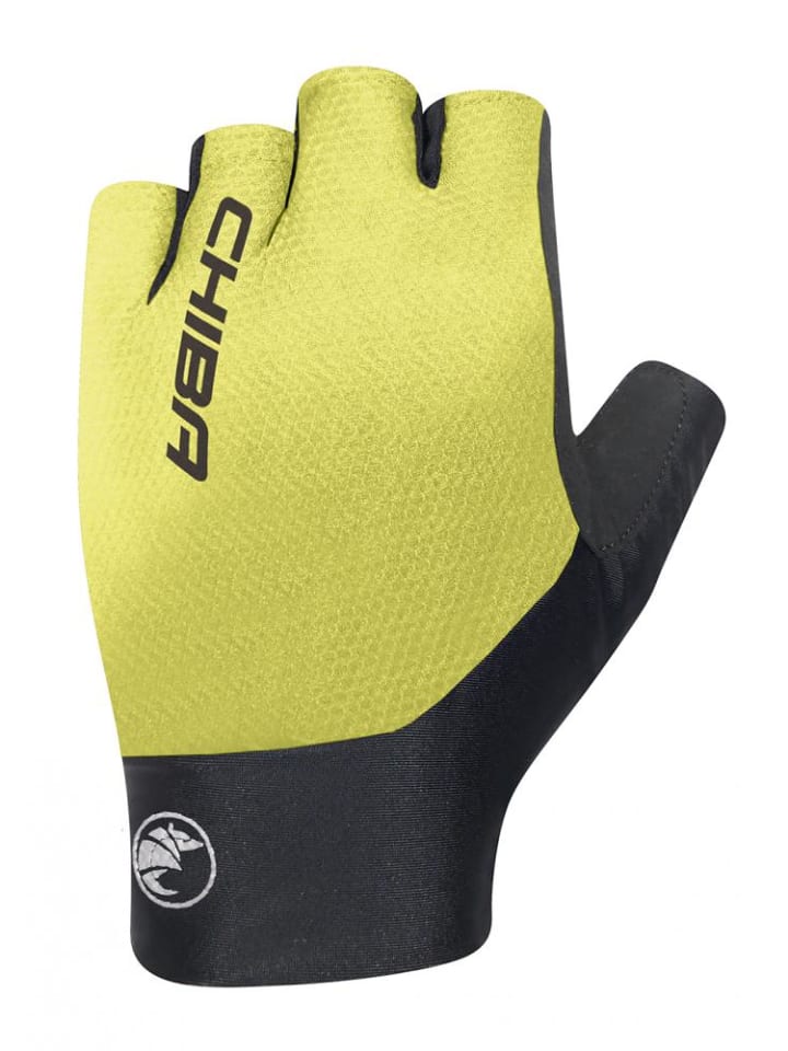 

Chiba Team Glove Pro - короткие велосипедные перчатки, неоновые