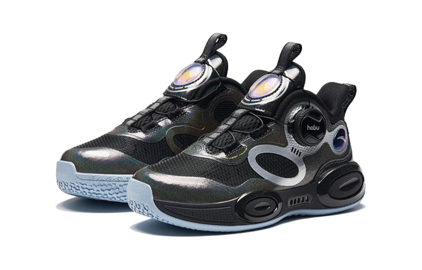 Детские баскетбольные кроссовки PS Low-top Black Anta Kids, черный — фото 3