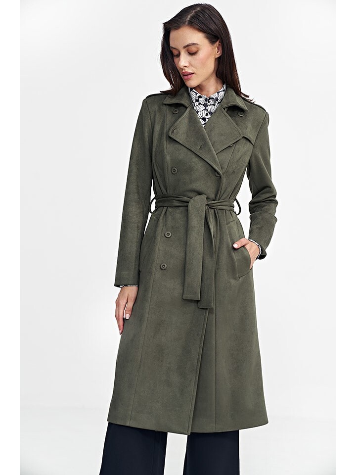 

Тренч Nife Trenchcoat, хаки